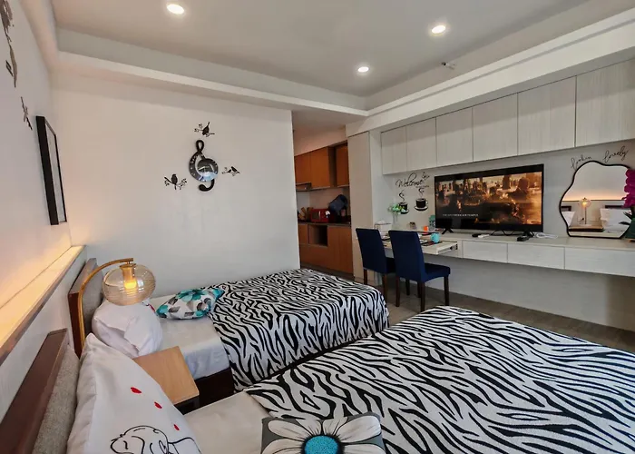 Azur A732, Amani Residences, 5 Minutes Airport, Netflix, Stylish, Cozy With Luxurious Swimming Pool Apartment