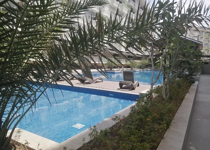 Azur A732, Amani Residences, 5 Minutes Airport, Netflix, Stylish, Cozy With Luxurious Swimming Pool *
